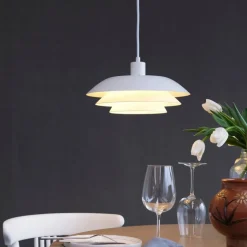 DL31 pendel 15 cm hvit