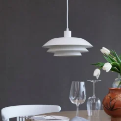 DL31 pendel 15 cm hvit