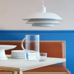 DL45 pendel 13 cm hvit