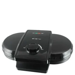 Dobbelt vaffeljern WM-107165 svart