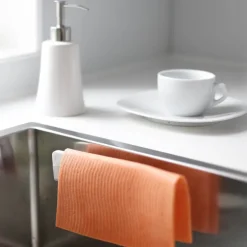 Do-Dish oppvaskklutholder m/sugekopp 17,8 cm hvit