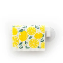 Do-Dish oppvaskklutholder m/sugekopp 17,8 cm hvit