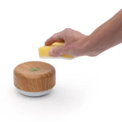 Do-Dish oppvaskmiddelpumpe 11 cm lyst tre/lysegrå