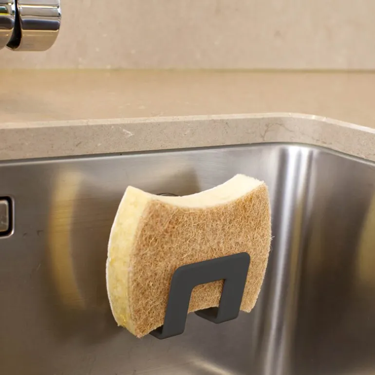 Do-Dish oppvasksvampholder m/sugekopp 24 cm grafittgrå