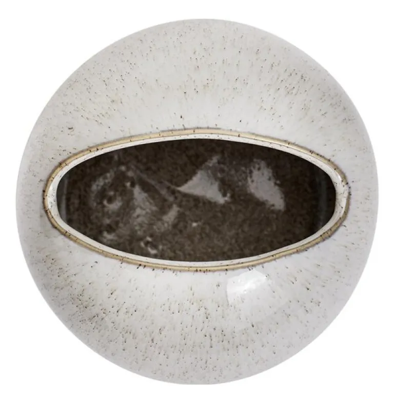 Doma vase 18 cm beige