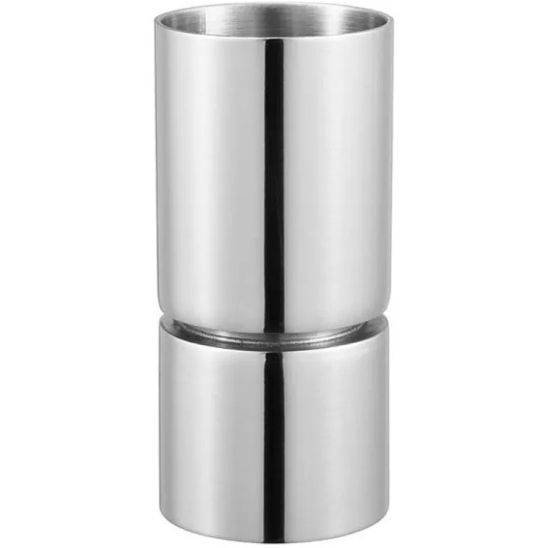 Donna måleglass rett 2-4 cl stål