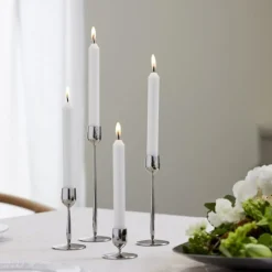 Dorotea lysestake 7x18 cm blankt stål