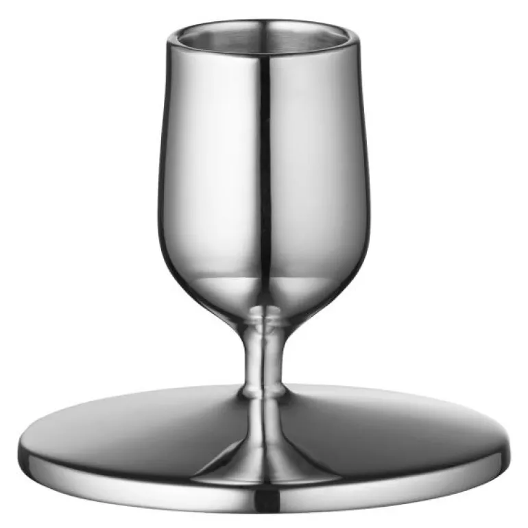 Dorotea lysestake 7x5,5 cm blankt stål