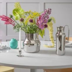 Dorotea lysestake 7x5,5 cm blankt stål