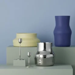 Dorotea lysestake 7x12 cm blankt stål