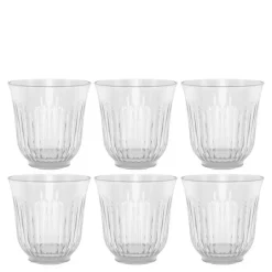 Drikkeglass 26cl 6 stk klar