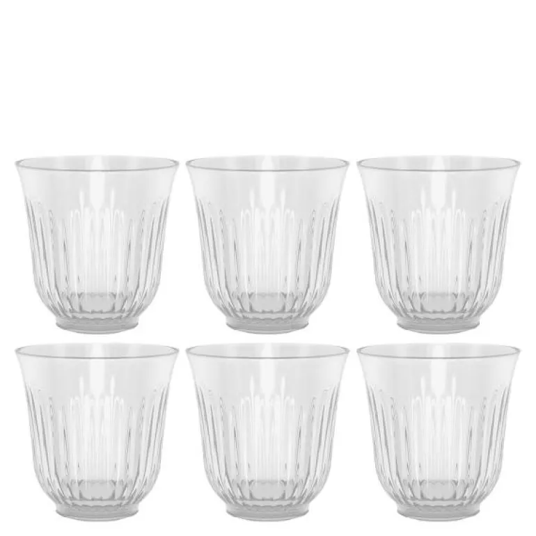 Drikkeglass 26cl 6 stk klar