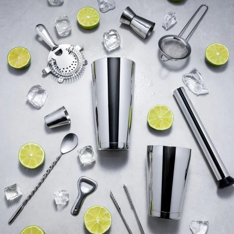 Drink Collection barsett 10 delar rustfritt stål