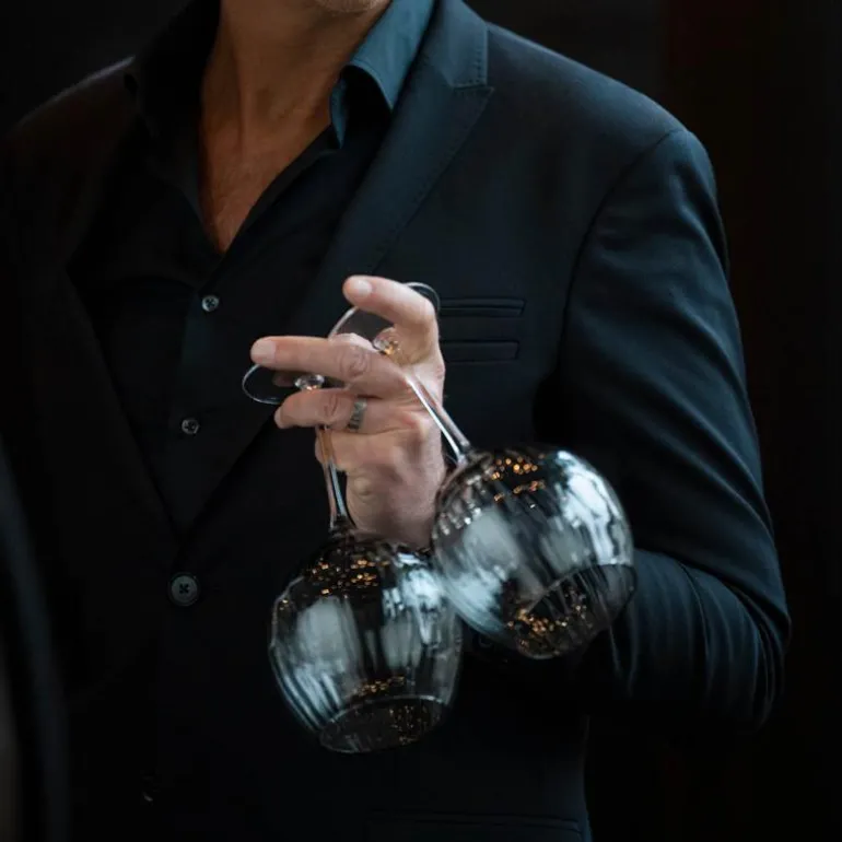 Drink ginglass 70 cl grå