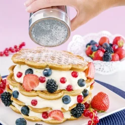 Drysser med nett og lokk 7x9 cm