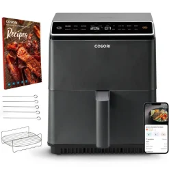 Dual Blaze airfryer 6,4L/2,5 kg mørk grå