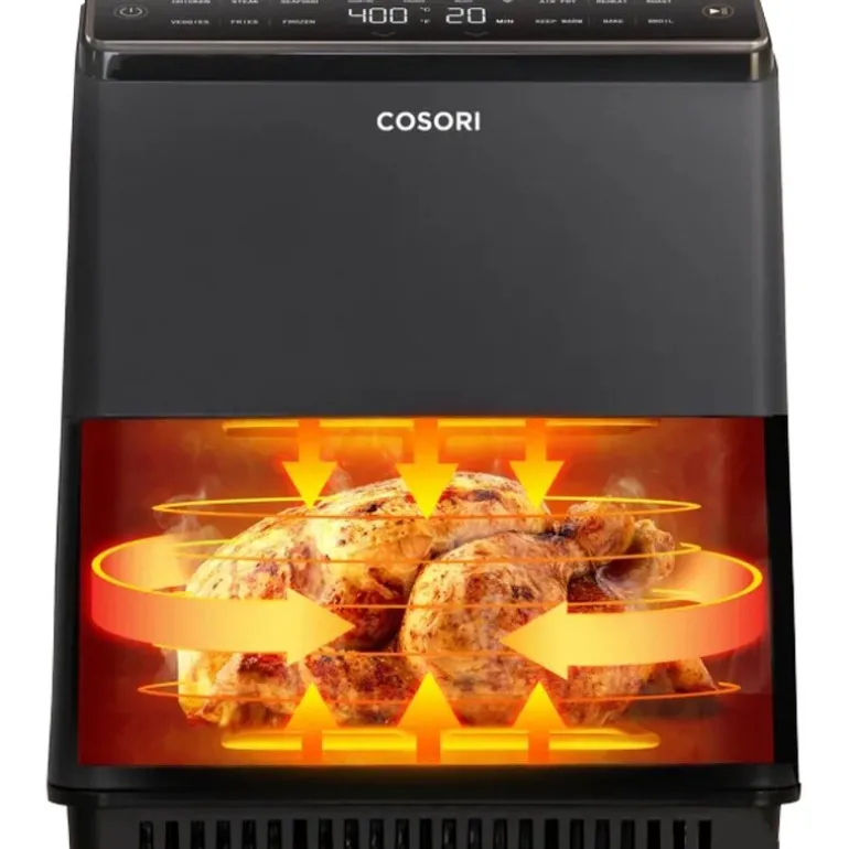 Dual Blaze airfryer 6,4L/2,5 kg mørk grå