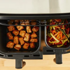 Dual Easy Fry & Grill airfryer 5,2/3,1L coal grey