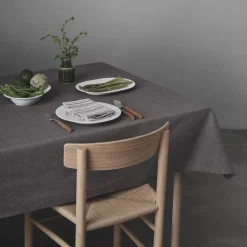 Duk 140x320 cm earth grå