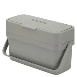 Duo søppelspann grå