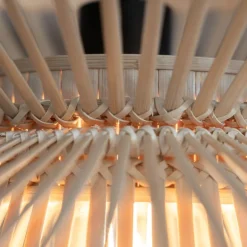 Duplici taklampe 57 cm natur