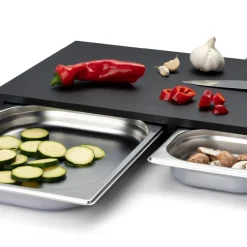 Duracore skjærebrett med 2 stk skuffer 49,5x32,5 cm