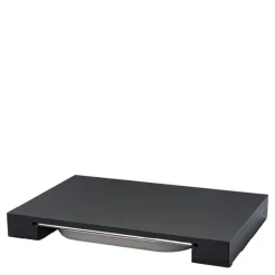 Duracore skjærebrett med skuff 48x32,5 svart