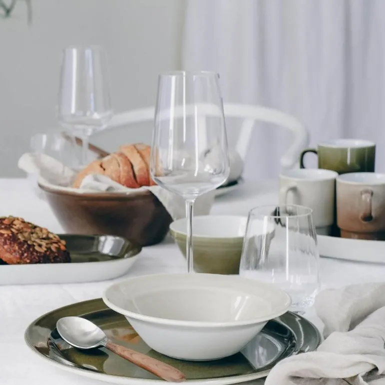 Dyp tallerken 17 cm 40 cl sand