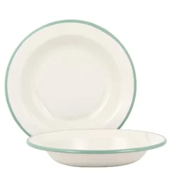 Dyp tallerken 22 cm krem