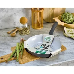 EarthPan stekepanne 28 cm grå