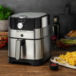 Easy Fry & Grill Classic+ 2-i-1 sølv