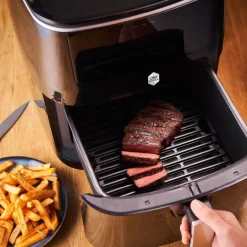 Easy Fry 3-i-1 steam+ svart airfryer 6,5L svart