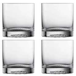 Echo whiskeyglass 4 stk 40 cl klar