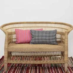 Eco Hugo putetrekk 30x50 cm svart/hvit