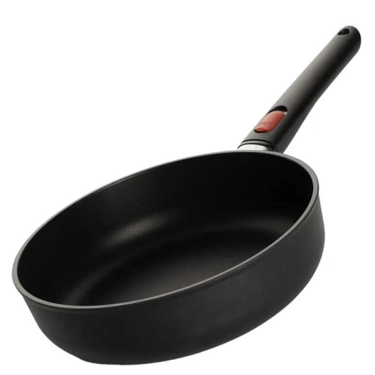 ECO Lite QXR sautèpanne 24 cm avtagbart håndtak svart