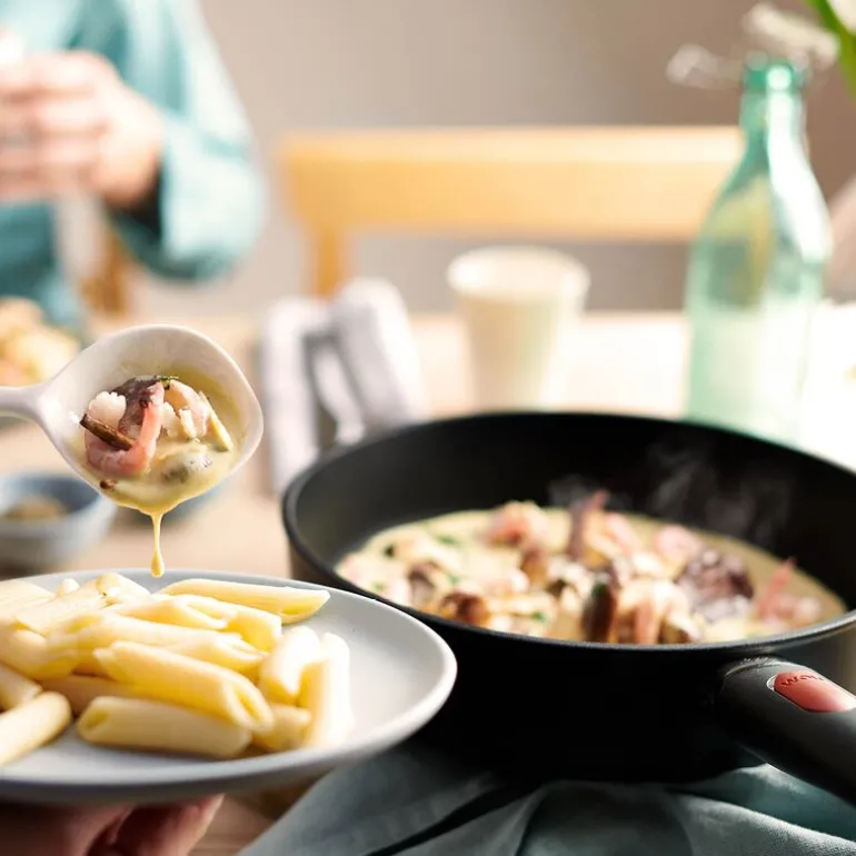 Eco Lite traktørpanne 28 cm 3,5L svart