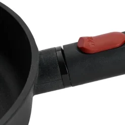 Eco logic qxr stekepanne 24 cm avtagbart håndtak svart