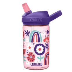 Eddy+ Kids drikkeflaske 0,4L blomster collage