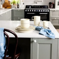 Eden denim kjøkkenhåndkle 70x50 cm 2 stk blå