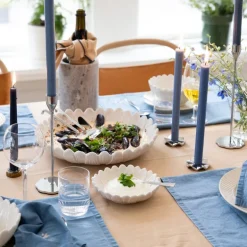 Eden denim kjøkkenhåndkle 70x50 cm 2 stk blå