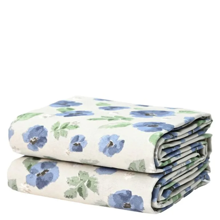 Eden vokset duk 150x250 cm blå mix