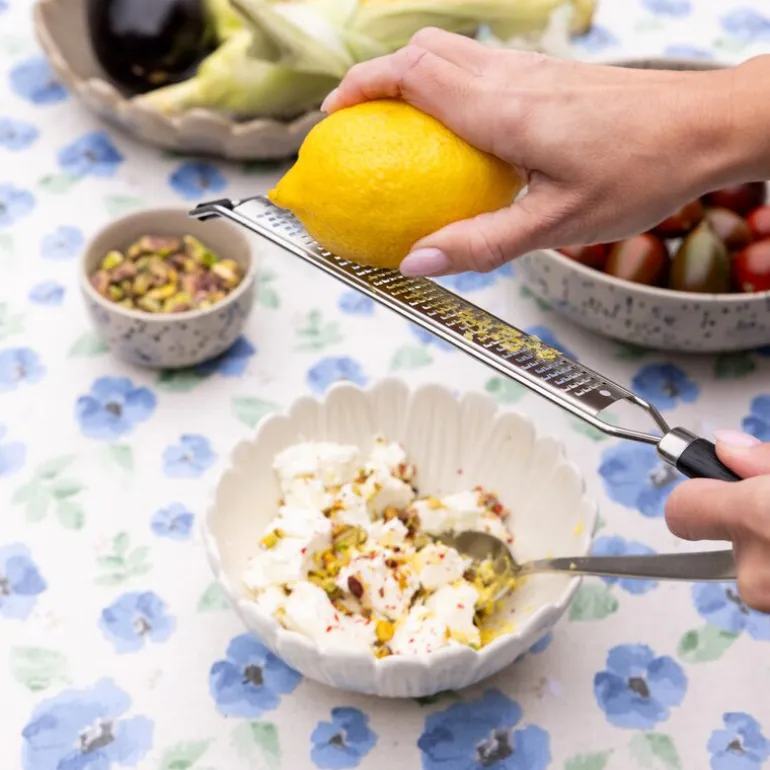 Eden vokset duk 150x250 cm blå mix