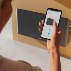 Edge panelovn 1500W grå