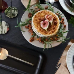 Edith duk 150x280 cm grå