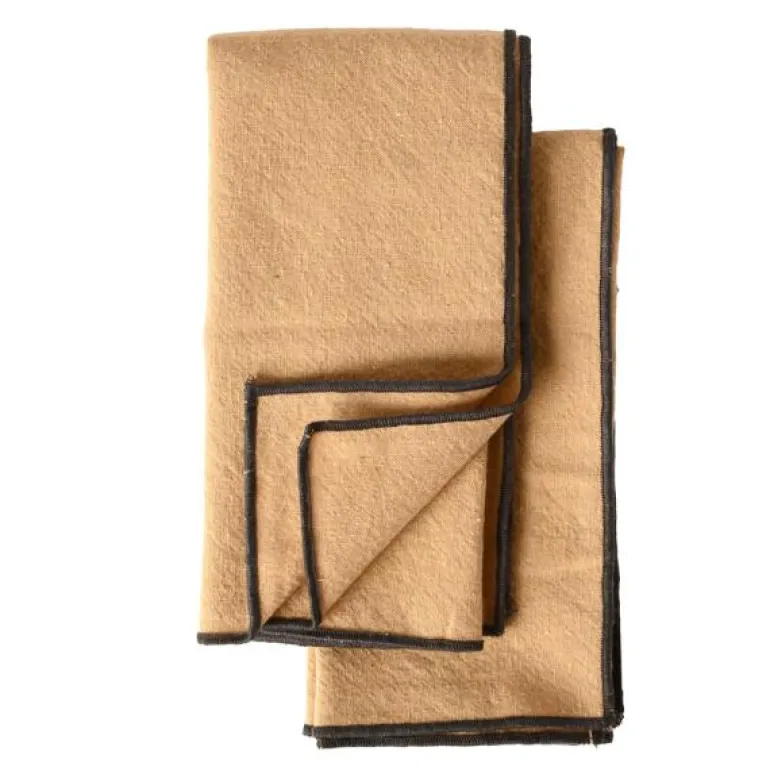 Edith serviett 45x45 cm 2 stk beige