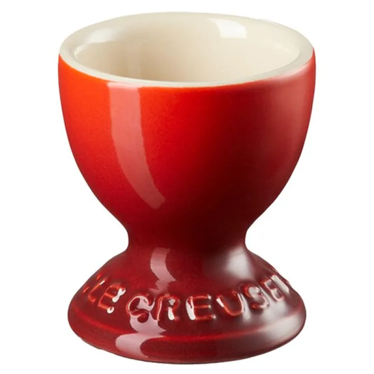 Eggeglass stengods cerise