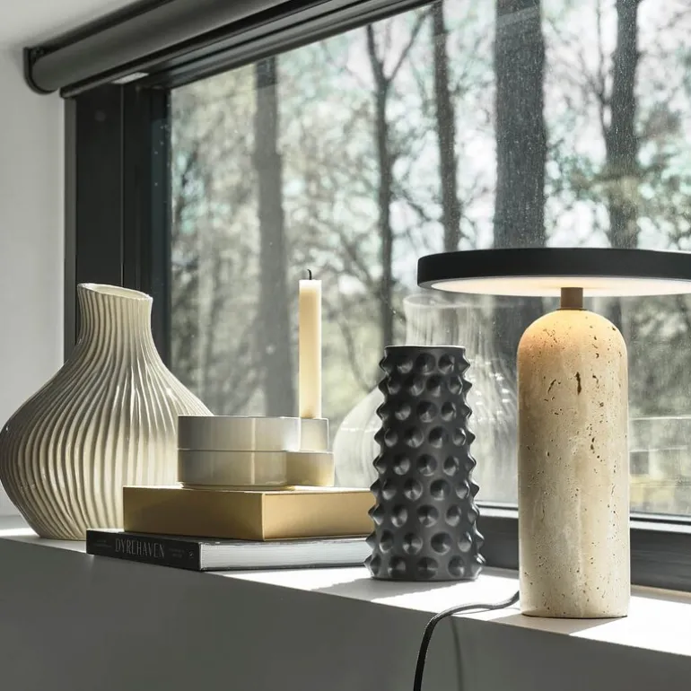 Eik vase 31x33,5 cm krem