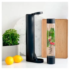 Ekstra flaske til drink matt svart