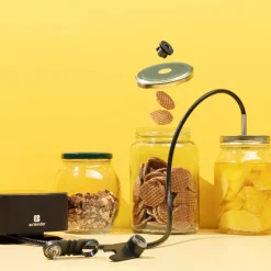 Elektrisk alt i ett vakumadapter svart