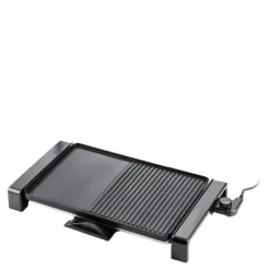 Elektrisk bordgrill XXL 47x32 cm svart